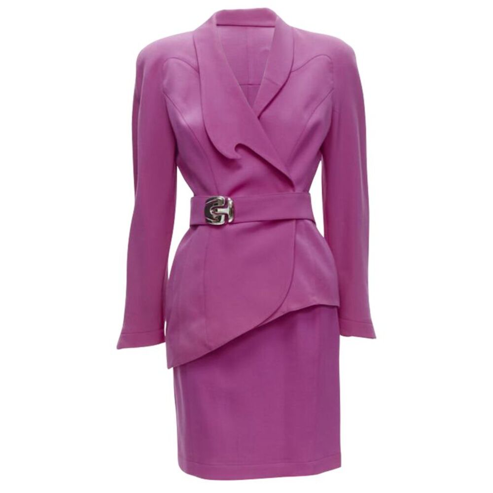 Thierry Mugler Pink Lapel Blazer